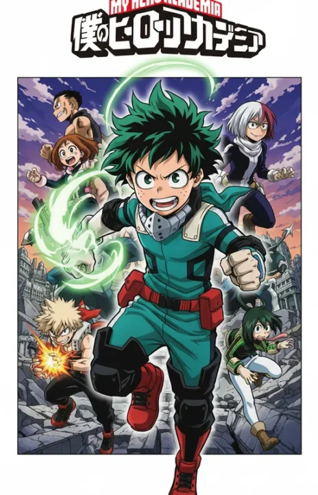 Boku no Hero Academia ES Cover Image
