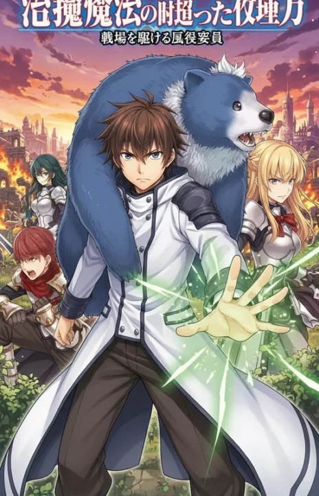 Chiyu Mahou no Machigatta Tsukaikata Senjou o Kakeru Kaifuku Youin ES Cover Image